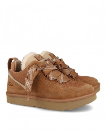 Botines de pelo en color camel UGG Lowmel