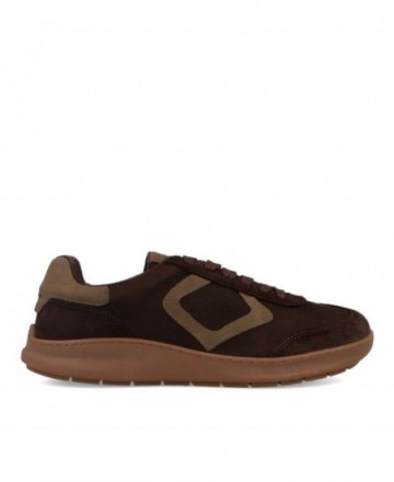 Sneakers de hombre marrones Walk&Fly Rumbo 7002