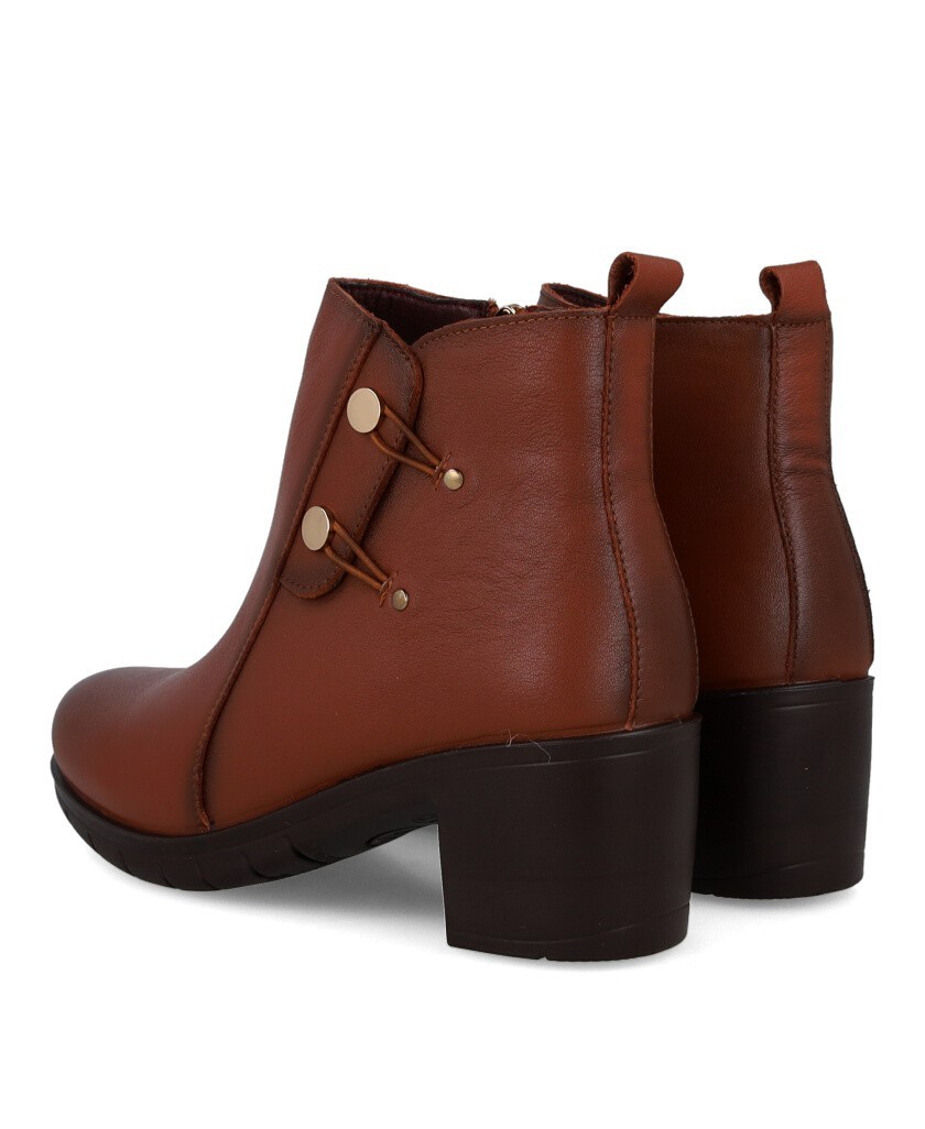 Happy Monk Urban 015 casual heeled ankle boots