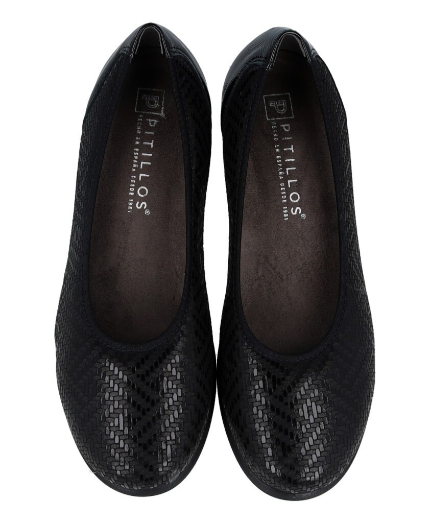 Zapato de salón tacón bajo Pitillos 11636