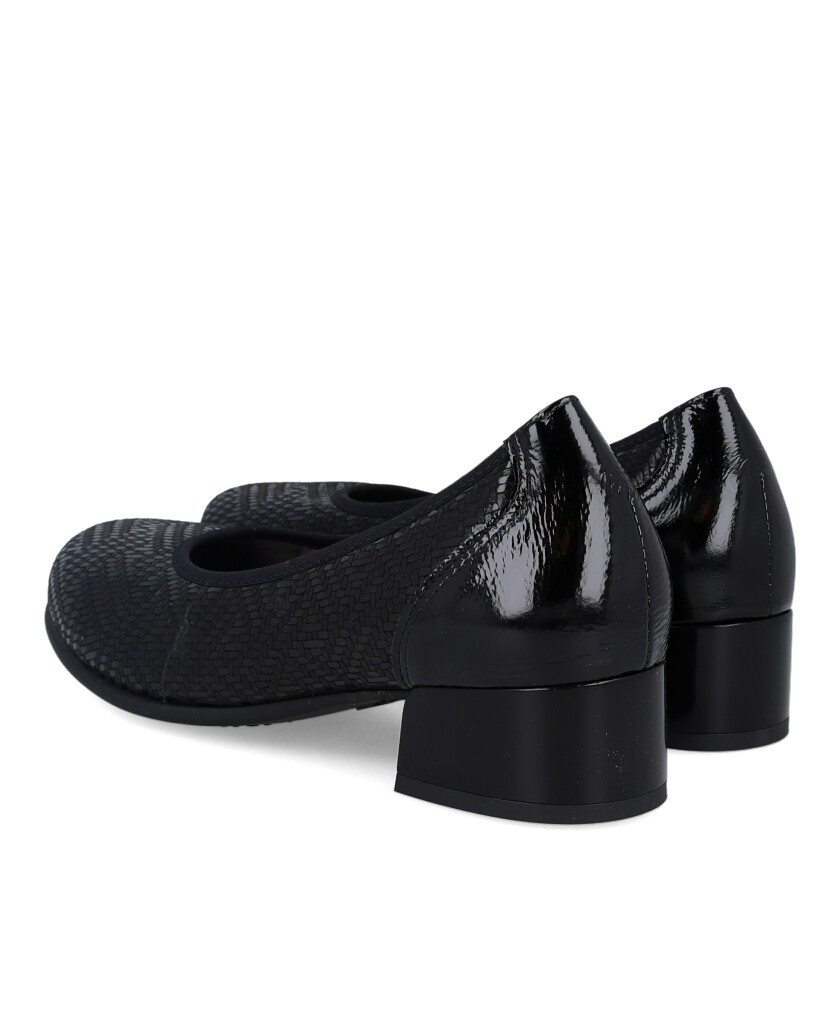 Zapato de salón tacón bajo Pitillos 11636
