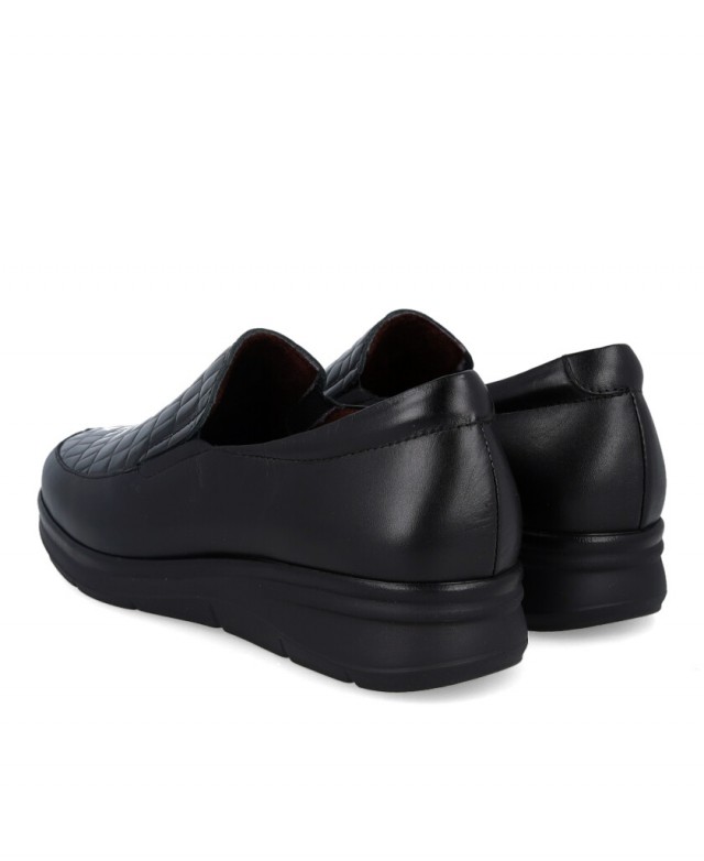 Mocasines de piel combinada Pitillos 11503