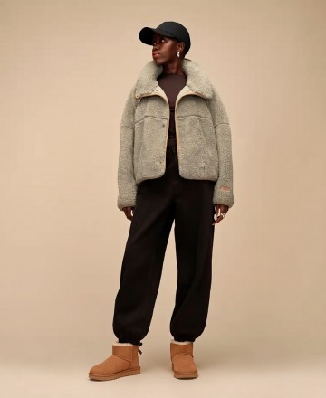 UGG Ultra Mini Bailey Bow suede ankle boots