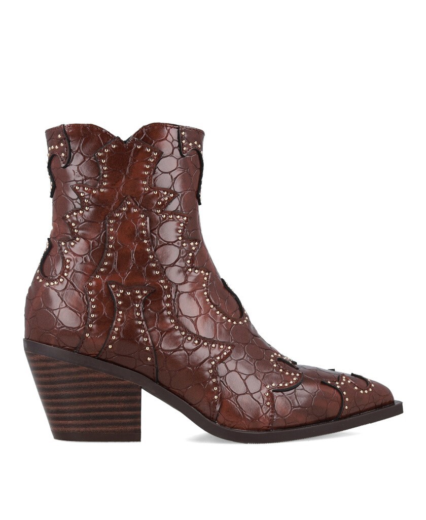 Noa Harmon Miranda 9098 studded country-style ankle boots