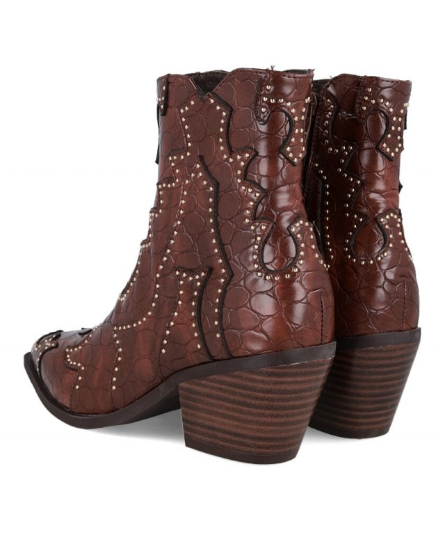 Noa Harmon Miranda 9098 studded country-style ankle boots