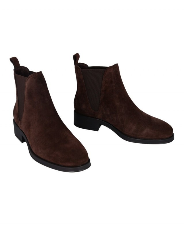 Botines chelsea de piel de serraje Alpe Sport 5713