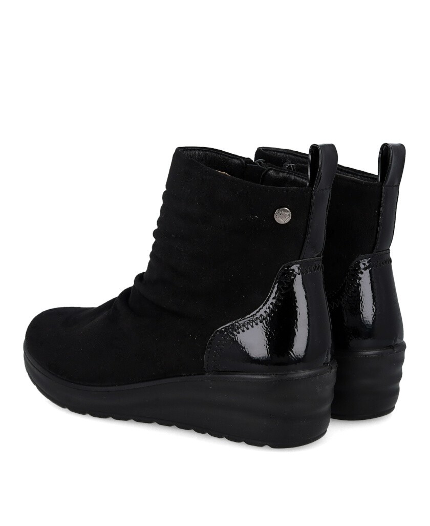 Botines casual de cuña Amarpies 31051