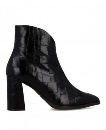 Botines con piel grabada Wonders Aurora M-5444