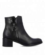 Dorking Chiara D9434 black zip-up ankle boots