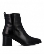 Botines negros de tacón Dorking Tess D9822