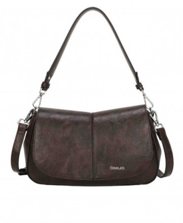 Bolso marrón multiposición Binnari 21282