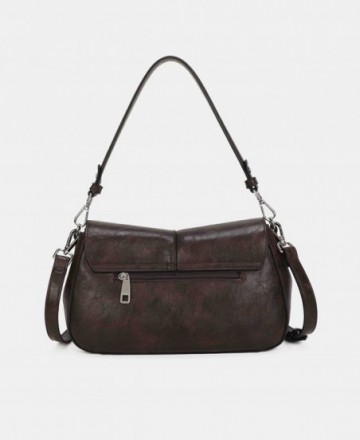 Bolso marrón multiposición Binnari 21282