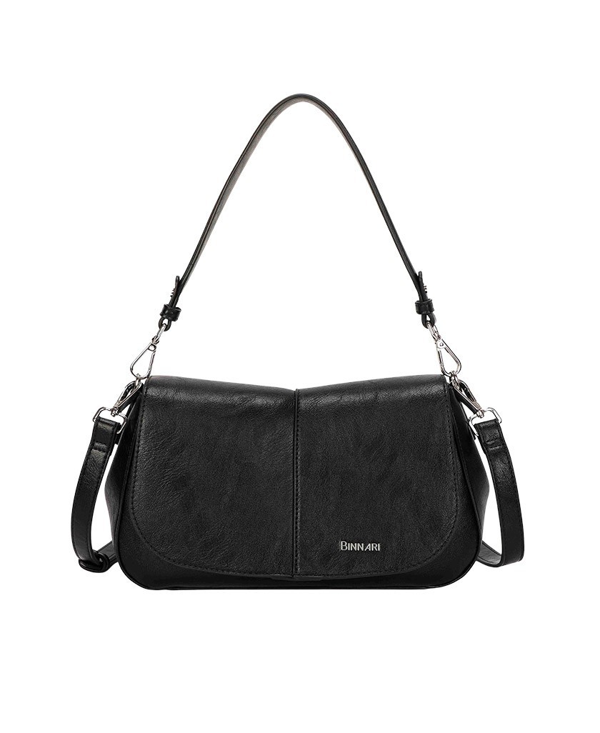 Bolso hombro con solapa Binnari Deva 21282