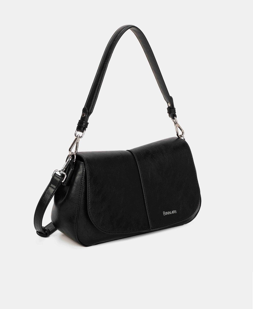 Bolso hombro con solapa Binnari Deva 21282