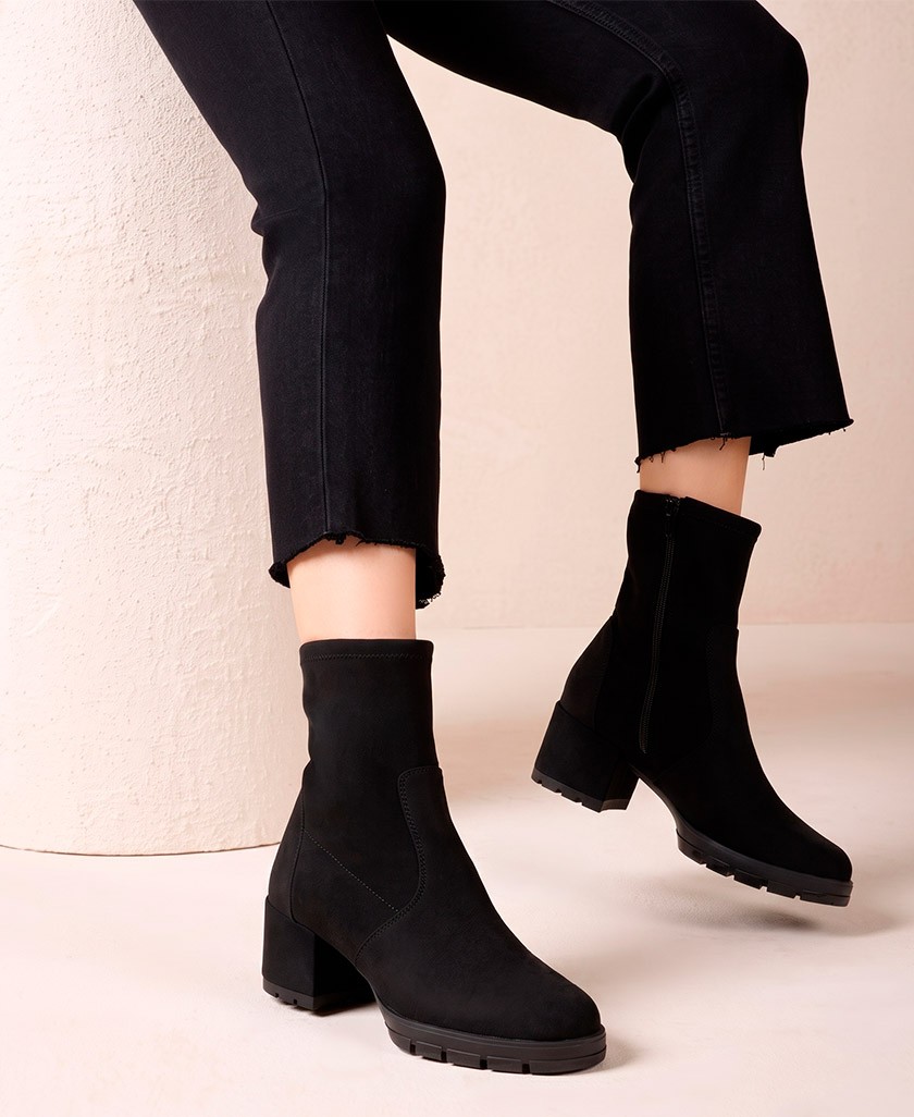 Unisa Jeline block-heel ankle boots