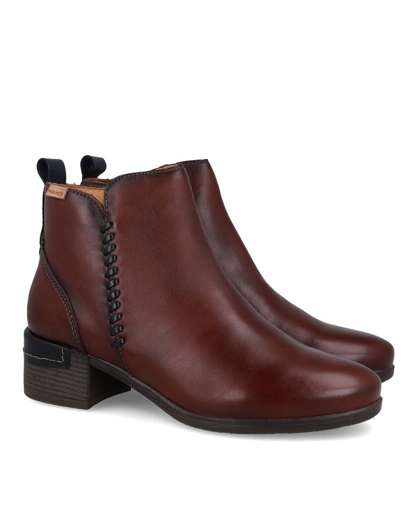 Botines de tacón medio Pikolinos Malaga W6W-8950