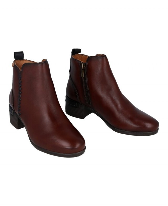 Botines de tacón medio Pikolinos Malaga W6W-8950