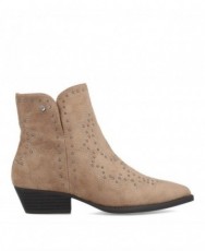 Botín cowboy de mujer con bordados BBup 2763