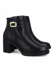 Porronet Tatiana 4881 leather heeled ankle boots