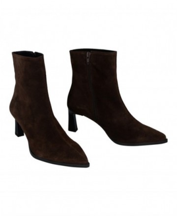 Botines de serraje de tacón fino Desireé Kyra 1