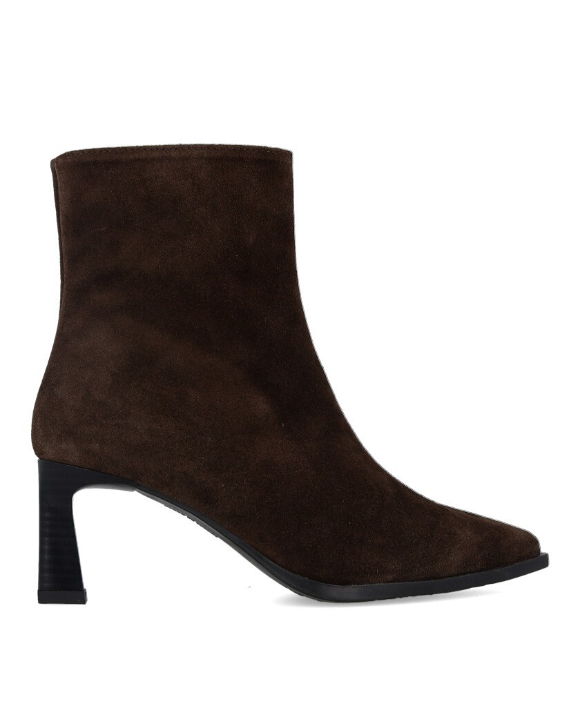 Desireé Kyra 1 split-leather ankle boots with a slim heel