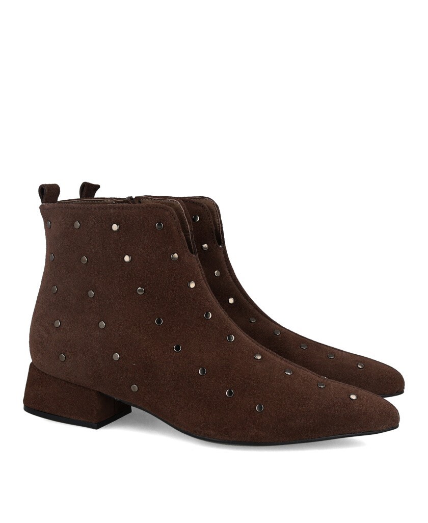 Botines bajos con tachuelas Patricia Miller 7341F