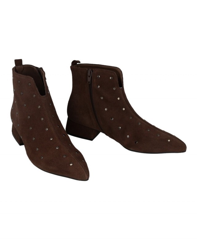 Botines bajos con tachuelas Patricia Miller 7341F
