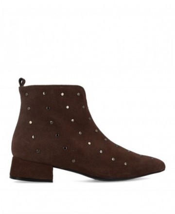 Patricia Miller 7341F low-top studded ankle boots