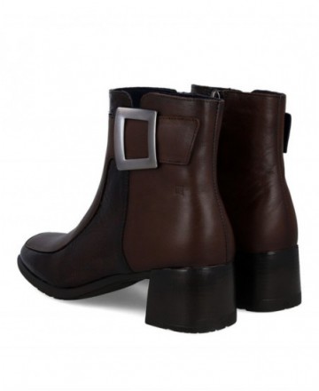 Botines de tacón con hebilla Dorking D9199