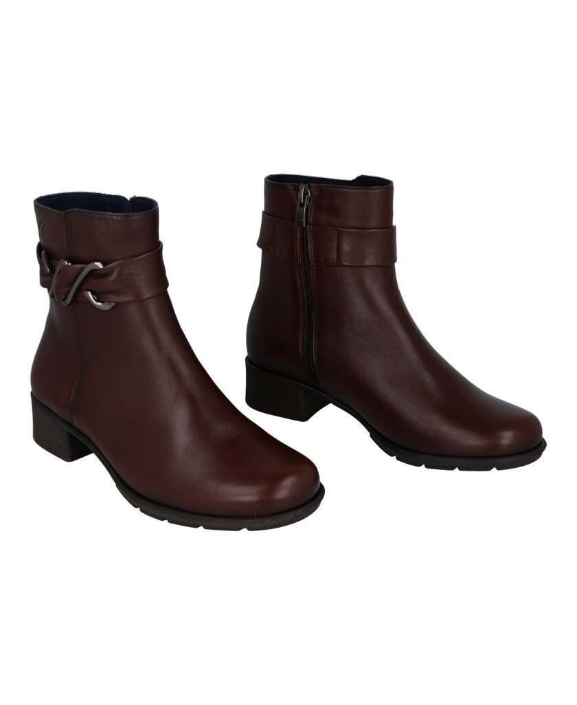 Fluchos Lerin F2561 ankle boots with metallic detailing