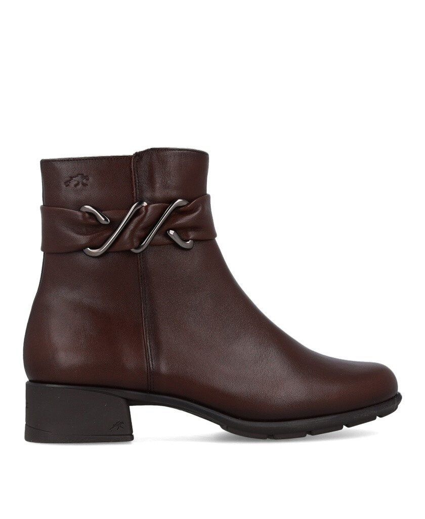 Fluchos Lerin F2561 ankle boots with metallic detailing