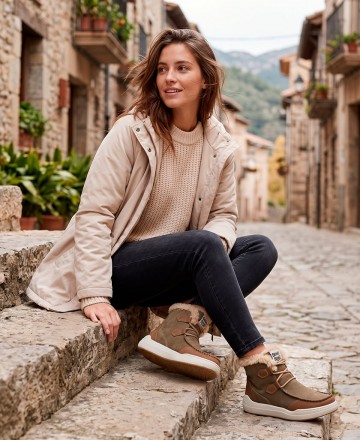 Botines casual con pelo Sunni Sabbi Atlas 069