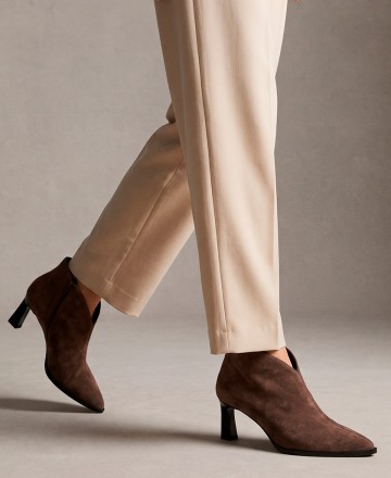 Botines de vestir color taupe Desireé Kyra 4