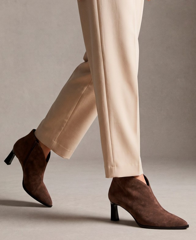Botines de vestir color taupe Desireé Kyra 4