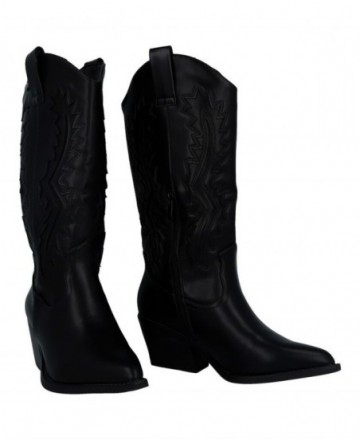 Bota cowboy con grabados BBUP 2642