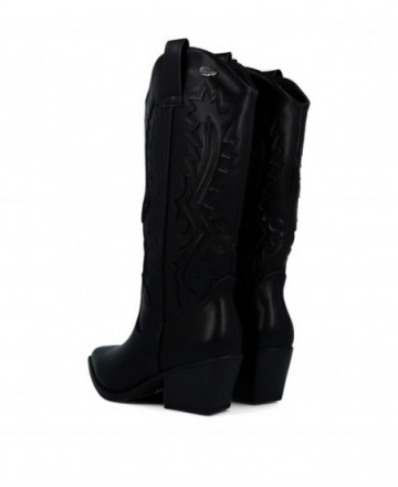 Bota cowboy con grabados BBUP 2642