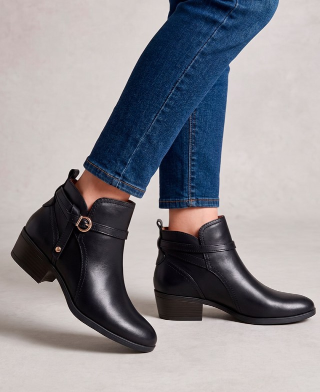 Botas clásicas en negro Pikolinos Daroca W1U-8901C1