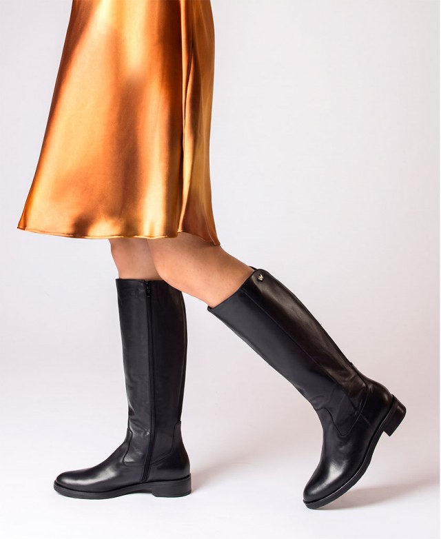 Botas altas planas Wonders Codigree C-5470