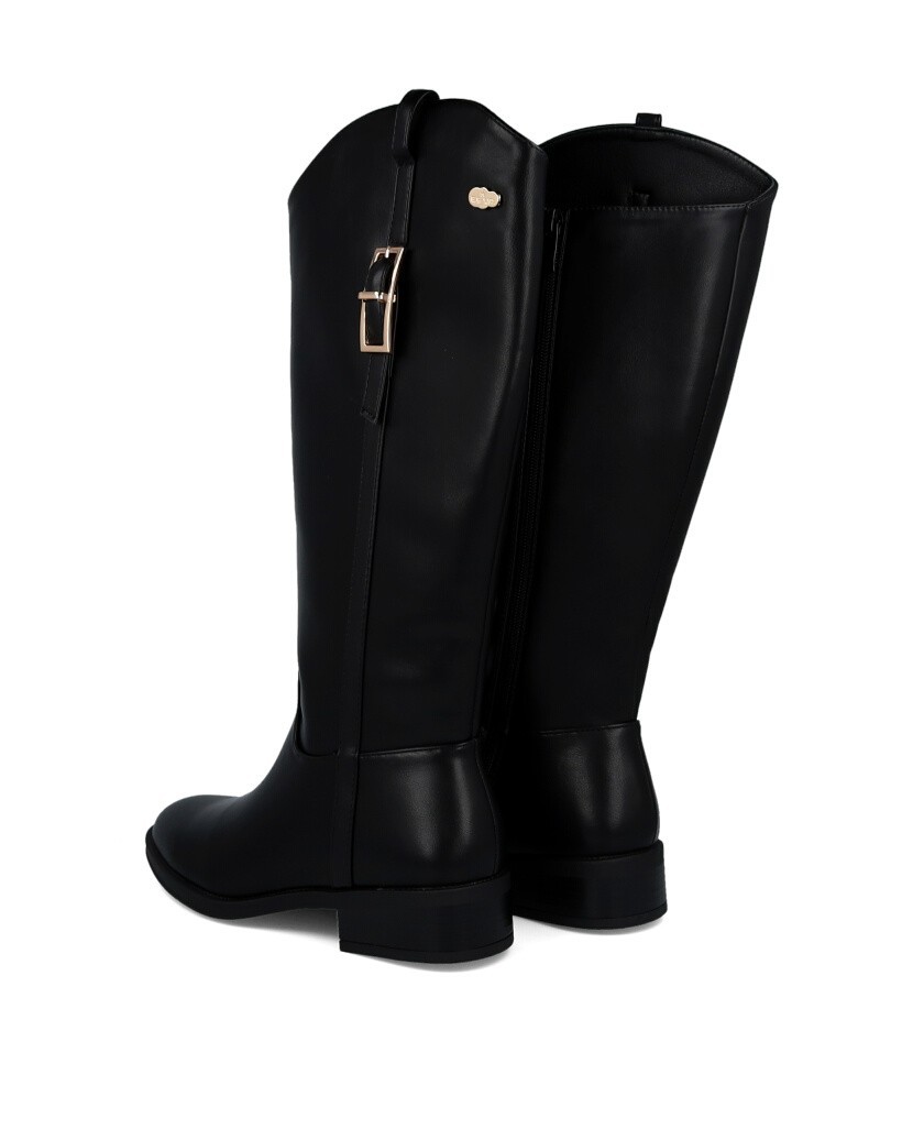 BBup 2639 equestrian-style ankle boots