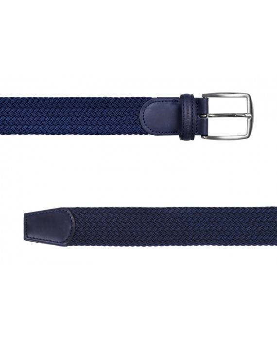 Miguel Bellido 394/35 Blue Braided belt