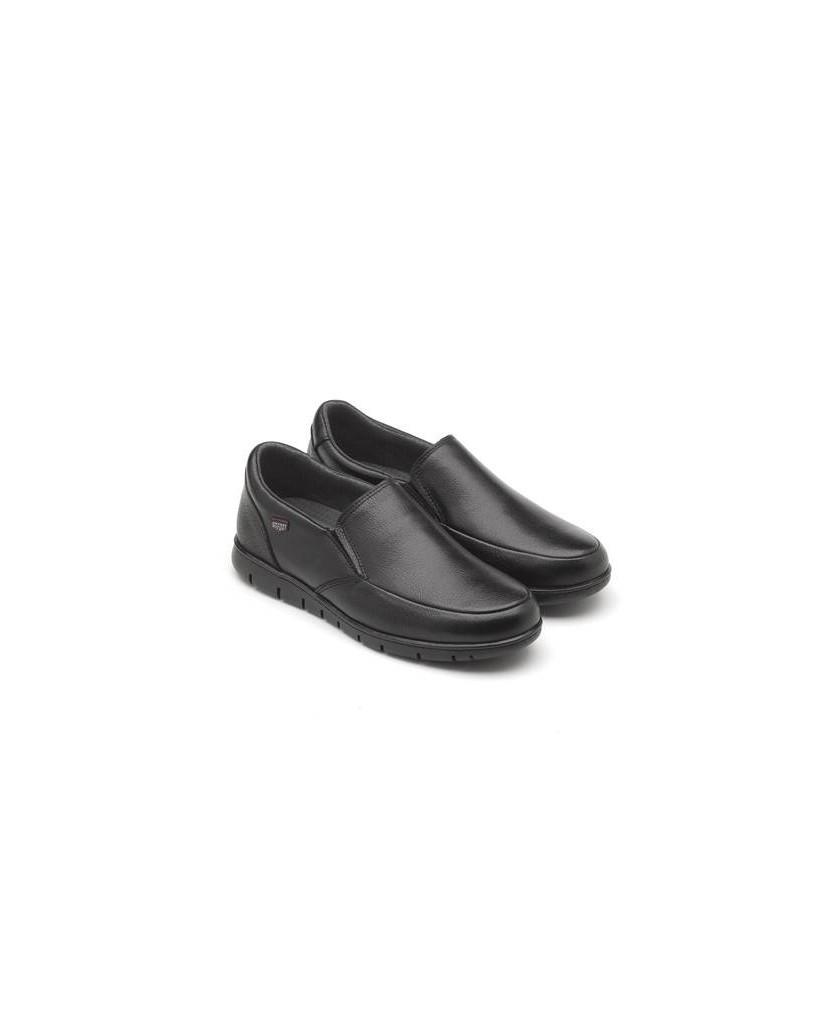 Zapatos sin cordones On Foot 8903 negro
