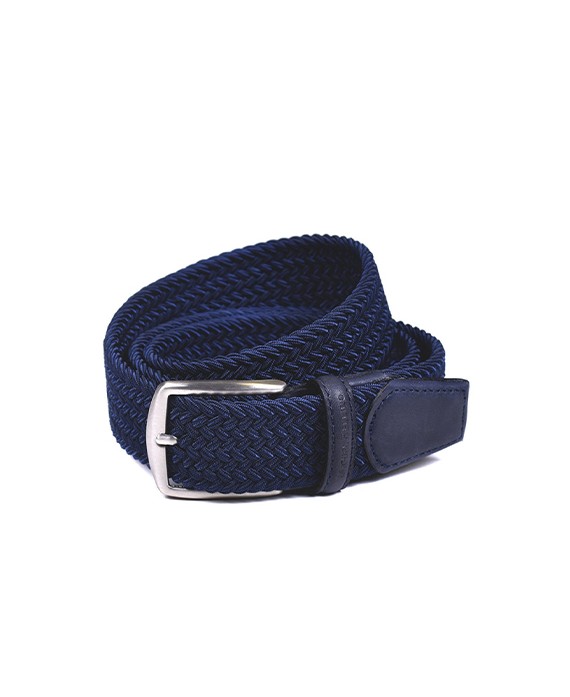 Cinturón trenzado Miguel Bellido 394/35 Azul