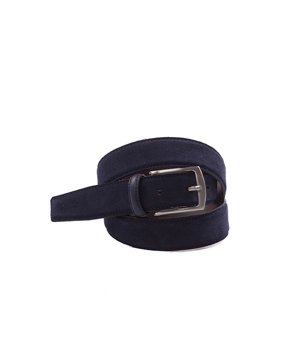 Cinturon para hombre en color azul marino Caracteristicas Not assigned zapato de estilo casual suela exterior piel de serraje e