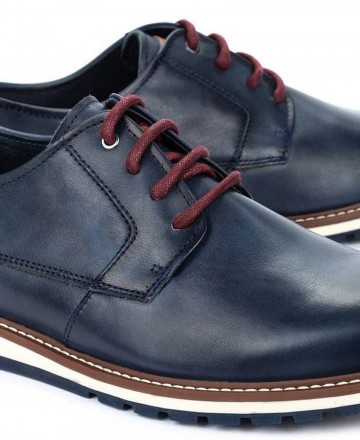 Zapatos planos Pikolinos Berna M8J-4314 azul marino Zapatos planos Pikolinos Berna M8J-4314 azul marino