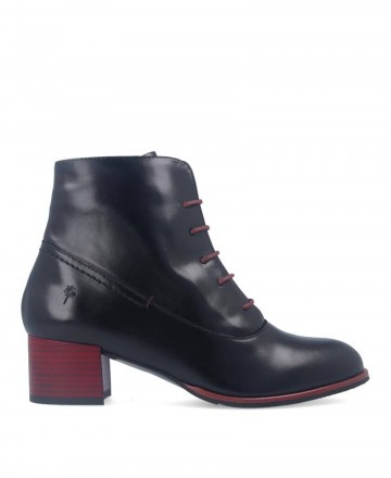 Burgundy heel ankle boot Alma de Candela 281 Burgundy heel ankle boot Alma de Candela 281