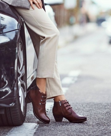 Cuban heel ankle boot Pikolinos Rotterdam 902-8746 Cuban heel ankle boot Pikolinos Rotterdam 902-8746