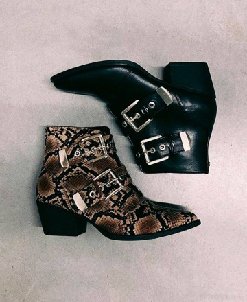 Botines animal print Mustang 57985 Botines animal print Mustang 57985