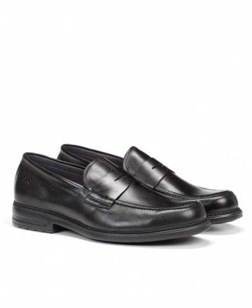 Mocasines Fluchos Simon negro 8721