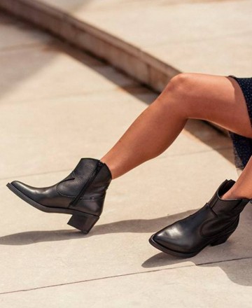 Cowboy leather ankle boots Porronet Coline 4135 Cowboy leather ankle boots Porronet Coline 4135