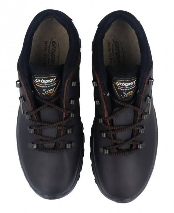 Zapatos de para hombre en color marron Caracteristicas con cordones altura de piso 3 cm piso exterior piel e interior gritex GR